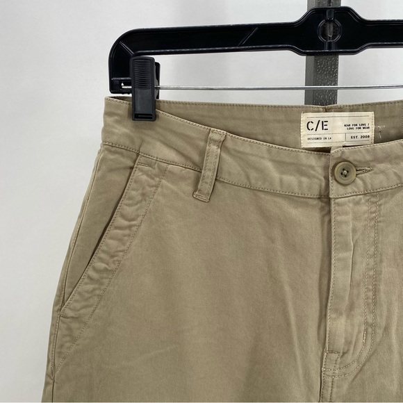 NWT Current/Elliott olive green khaki pants - Picture 3 of 9